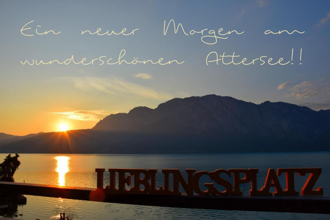 Apartment Loindl Unterach am Attersee Buitenkant foto